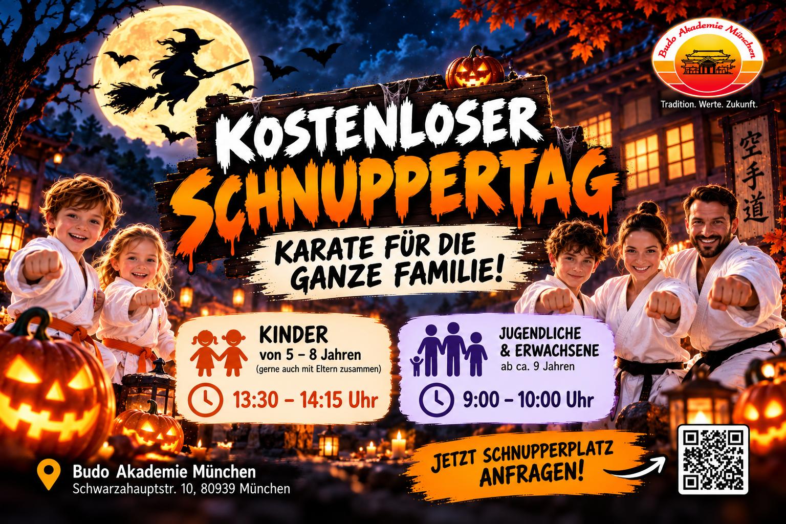 Karate-Schnuppertraining am 15.11.2026 | Budo Akademie München